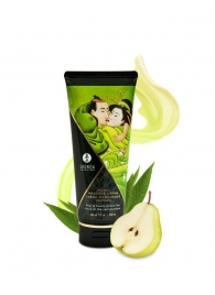 Массажный крем для тела с ароматом груши и зелёного чая Pear   Exotic Green Tea - 200 мл. - Shunga - купить с доставкой в Армавире
