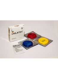 Разноцветные ароматизированные презервативы Unilatex Multifruits - 3 шт. - Unilatex - купить с доставкой в Армавире