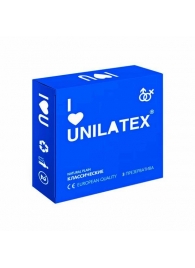 Классические презервативы Unilatex Natural Plain - 3 шт. - Unilatex - купить с доставкой в Армавире