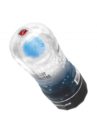 Прозрачный текстурированный мастурбатор Vacuum Cup Masturbator Planet - Baile - в Армавире купить с доставкой