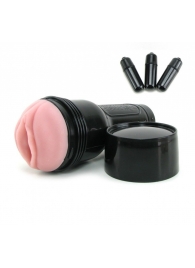 Мастурбатор-вагина Fleshlight - Vibro Pink Lady Touch с вибрацией - Fleshlight - в Армавире купить с доставкой