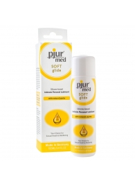 Силиконовый лубрикант с жожоба pjur MED Soft glide - 100 мл. - Pjur - купить с доставкой в Армавире