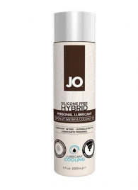Водно-масляный лубрикант с охлаждающим эффектом JO Silicon free Hybrid Lubricant COOLING - 120 мл. - System JO - купить с доставкой в Армавире