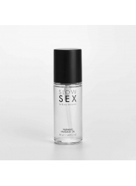 Съедобное cогревающее массажное масло Slow Sex - 50 мл. - Bijoux Indiscrets - купить с доставкой в Армавире