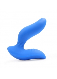 Синий вибромассажер простаты 3,5’’ Curve P-spot Massager - 12 см. - Erokay - в Армавире купить с доставкой