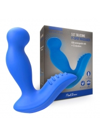 Синий вибромассажер простаты 3,5’’ P-spot Massager - 12,5 см. - Erokay - в Армавире купить с доставкой