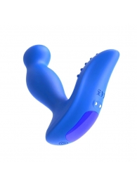Синий вибромассажер простаты 3,5’’ Remote Control P-spot Massager - 12,5 см. - Erokay - в Армавире купить с доставкой