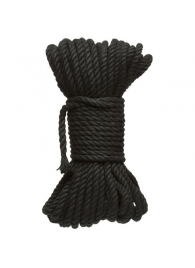 Черная верёвка для связывания и фиксации Bind Tie - 15,24 м. - Doc Johnson - купить с доставкой в Армавире