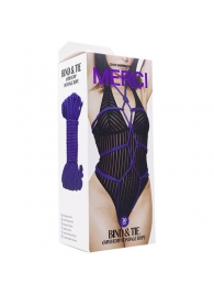 Фиолетовая верёвка для связывания и фиксации Bind Tie - 9,14 м. - Doc Johnson - купить с доставкой в Армавире