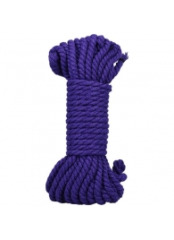 Фиолетовая верёвка для связывания и фиксации Bind Tie - 9,14 м. - Doc Johnson - купить с доставкой в Армавире