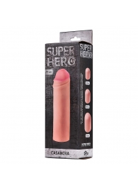 Фаллоудлинитель SUPER HERO Casanova - 18 см. - Lola Games - в Армавире купить с доставкой