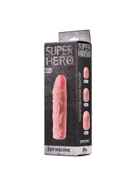 Фаллоудлинитель SUPER HERO Sex Machine - 15,5 см. - Lola Games - в Армавире купить с доставкой