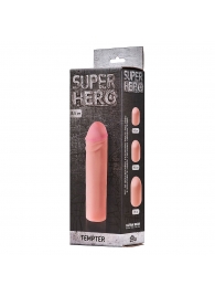 Фаллоудлинитель SUPER HERO Tempter - 16 см. - Lola Games - в Армавире купить с доставкой