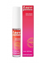 Возбуждающий блеск для губ Love Potion - 8 мл. - Love to Love - купить с доставкой в Армавире