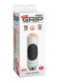Мастурбатор-вагина Extreme Toyz Mega Grip Vibrating Stroker Mouth - Pipedream - в Армавире купить с доставкой
