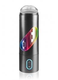 Перезаряжаемый мастурбатор-ротик Extreme Toyz Rechargeable Roto-Bator Mouth - Pipedream - в Армавире купить с доставкой