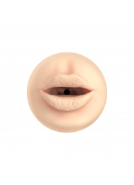 Телесный мастурбатор-ротик Feel Stroker Mouth - Kiiroo - в Армавире купить с доставкой
