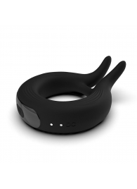 Черное эрекционное кольцо Marry Me Rechargeable Vibrating Cockring - Adrien Lastic - в Армавире купить с доставкой