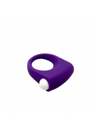 Фиолетовое эрекционное кольцо Puggle Vibrating Ring with Bullet - Adrien Lastic - в Армавире купить с доставкой