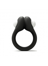 Черное эрекционное кольцо Zippy Vibrating Ring With Bullet - Adrien Lastic - в Армавире купить с доставкой