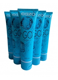 Набор из 5 пролонгирующих лубрикантов на водной основе Egzo Go (по 100 мл.) - EGZO - купить с доставкой в Армавире