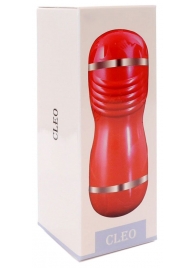 Двусторонний мастурбатор в колбе Cleo - вагина и ротик - Boys of Toys - в Армавире купить с доставкой