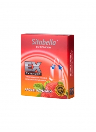 Стимулирующая насадка Sitabella Extender  Клубника - Sitabella - купить с доставкой в Армавире