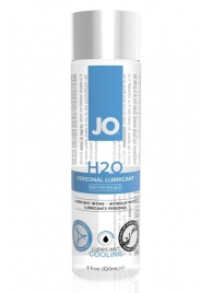 Охлаждающий лубрикант на водной основе JO Personal Lubricant H2O COOLING - 120 мл. - System JO - купить с доставкой в Армавире