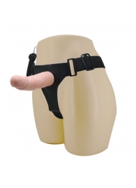 Реалистичный страпон-фаллоимитатор на трусиках Ultra Passionate Harness - 15 см. - Baile - купить с доставкой в Армавире