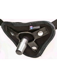 Вибрострапон с двумя насадками UniStrap - 18 и 18 см. - LOVETOY (А-Полимер) - купить с доставкой в Армавире