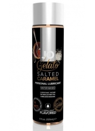 Лубрикант с ароматом солёной карамели JO GELATO SALTED CARAMEL - 120 мл. - System JO - купить с доставкой в Армавире