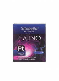 Стимулирующая насадка с усиками и шипиками Platino  Ураган - Sitabella - купить с доставкой в Армавире