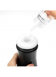 Мастурбатор с регулируемой плотностью обхвата Custom Strength CUP Twist Ripple - Tenga - в Армавире купить с доставкой