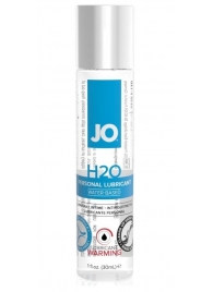 Возбуждающий лубрикант на водной основе JO Personal Lubricant H2O Warming - 30 мл. - System JO - купить с доставкой в Армавире