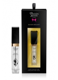 Стимулирующий блеск для губ Baiser Brulant Gloss Plaisirs Secrets - 7 мл. - Plaisir Secret - купить с доставкой в Армавире