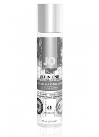 Массажный гель ALL-IN-ONE Massage Oil Sensual нейтральный - 30 мл. - System JO - купить с доставкой в Армавире