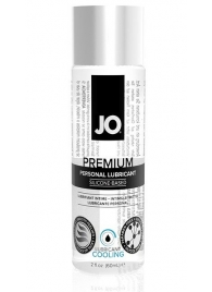 Охлаждающий лубрикант на силиконовой основе JO Personal Premium Lubricant Cooling - 60 мл. - System JO - купить с доставкой в Армавире