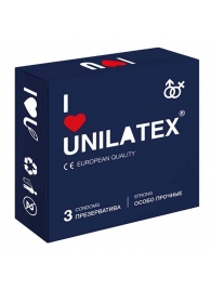 Ультрапрочные презервативы Unilatex Extra Strong - 3 шт. - Unilatex - купить с доставкой в Армавире