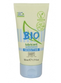 Органический лубрикант для чувствительной кожи Bio Sensitive - 50 мл. - HOT - купить с доставкой в Армавире