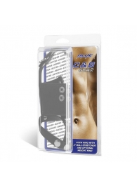 Кольцо на член и мошонку Cock Ring With 2  Ball Stretcher And Optional Weight Ring - BlueLine - в Армавире купить с доставкой