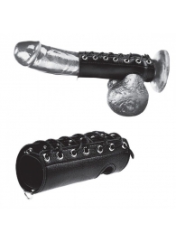 Сбруя на член на шнуровке 5  Cock Sheath - BlueLine - купить с доставкой в Армавире