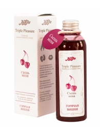 Эликсир Triple Pleasure  Горячая вишня  - 130 гр. - JULEJU - купить с доставкой в Армавире