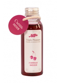 Эликсир Triple Pleasure  Горячая вишня  - 65 гр. - JULEJU - купить с доставкой в Армавире