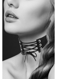 Оригинальный ошейник-чокер со шнуровкой - Bijoux Pour Toi - купить с доставкой в Армавире