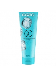 Пролонгирующий лубрикант на водной основе Egzo Go - 50 мл. - EGZO - купить с доставкой в Армавире