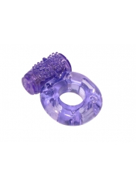 Фиолетовое эрекционное кольцо с вибрацией Rings Axle-pin - Lola Games - в Армавире купить с доставкой