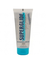 Интимная смазка на водной основе Superglide - 100 мл. - HOT - купить с доставкой в Армавире