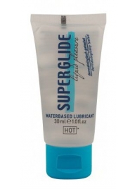 Гель-смазка на водной основе для чувствительной кожи Superglide - 30 мл. - HOT - купить с доставкой в Армавире
