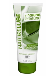 Смазка на водной основе с алоэ вера Nature Lube - 30 мл. - HOT - купить с доставкой в Армавире