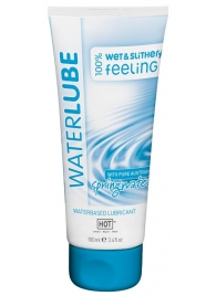 Лубрикант на основе чистой родниковой воды WaterLube - 100 мл. - HOT - купить с доставкой в Армавире